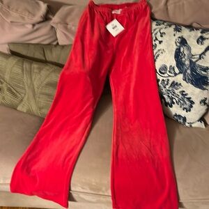 Hanna Andersson red 77% cotton 23% polyester size 150 pants